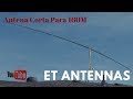 Antena corta para 160M