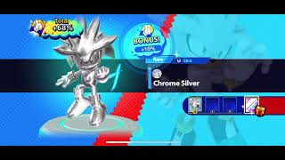 Sonic Rumble: April 30th, 2026: unlocked Chrome Silver!