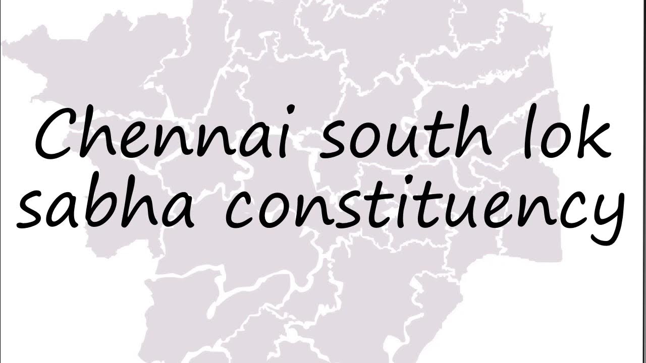 How to pronounce Chennai south lok sabha constituency in English? - YouTube