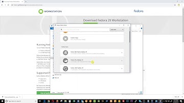 How to Create a Linux Fedora  bootable USB drive