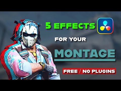 5 KILL EFFECTS for MONTAGE - Davinci Resolve