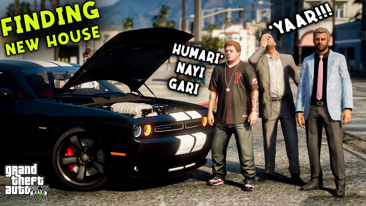 GTA 5 Pakistan DADA ABU And Micheal LOOKING FOR HOUSE DODGE 2023-dodge-challenger-luxury-sports-car-review-urdu-hindi-youtube