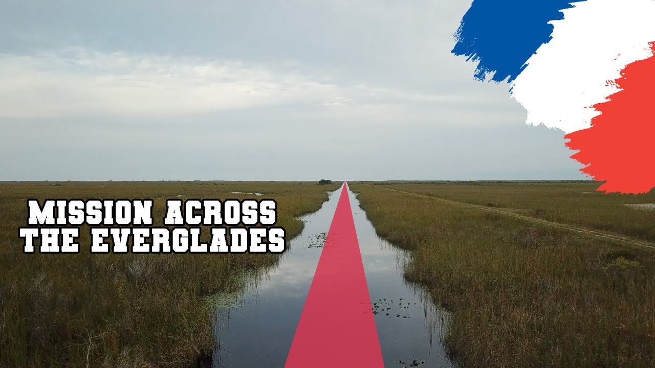 Straight Line Mission Through The Florida Everglades | Largemouth Fishing Charter