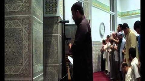 الشيخ عصام الرباعي مسجد المهاجرين بون تلاوة راءعة من سورة الرحمان رمضان 1434