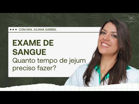 Vídeo: Você tem que jejuar para um exame de sangue?