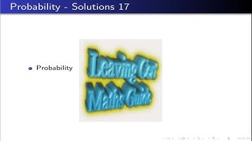 Probability and Statistics Strand Leaving Cert Maths Guide: Solutions 17