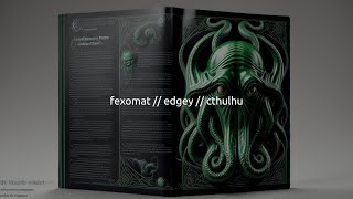 fexomat // edgey // cthulhu [audio-visual experiment XIII]