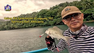 Nakapag fishing din Using old capung 702 Spining 800reel by Bro -A 1,648 views 2 months ago 20 minutes