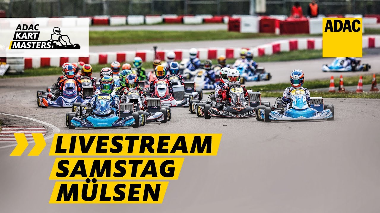 ADAC Kart Masters Mülsen 2023 Live Samstag