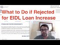 Denied or Still Waiting for EIDL Loan Increase?