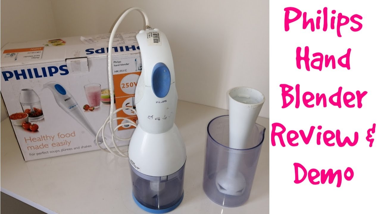 Philips Hand Blender and Demo | Unboxing Philips Hand Blender - YouTube