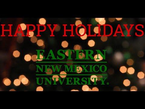 Eastern New Mexico University Season's Greetings 2019