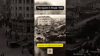 The Square In Skopje 1930