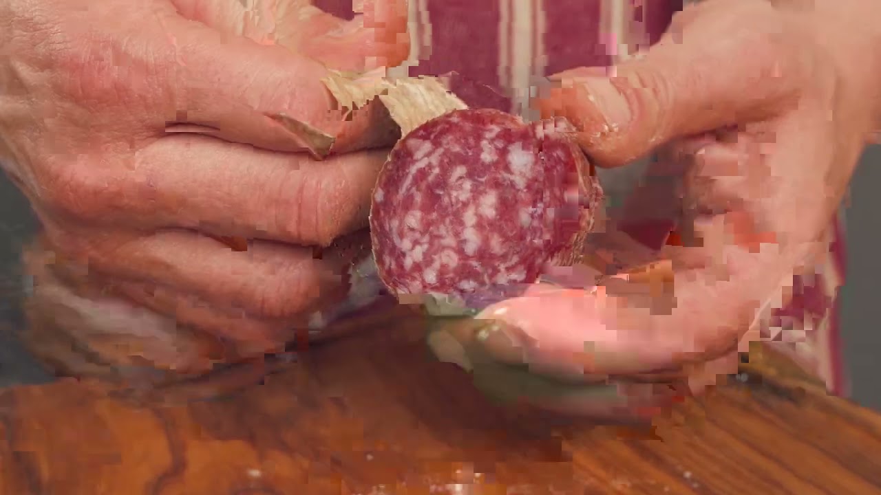Focaccia con il Salame