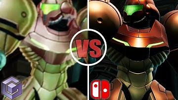 Metroid Prime - Original vs Remastered Comparison (2023 vs 2002)