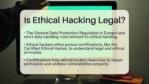Is Ethical Hacking Legal? - Next LVL Programming
