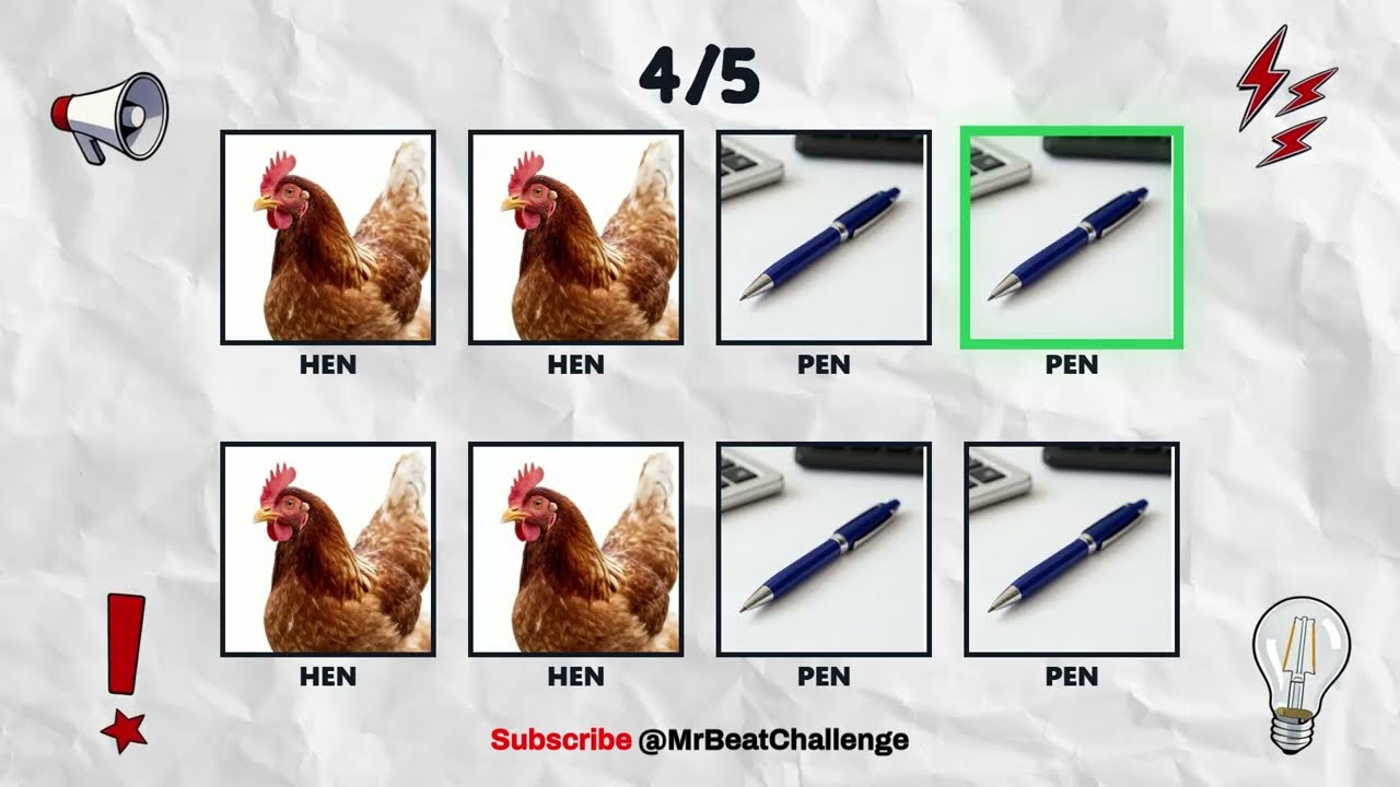 Say The Word On Beat Challenge | Level 1 - 5 | Level Easy to Insane