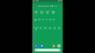 Sunnah Helper - Time Widgets (Single & Multi) Demo screenshot 4