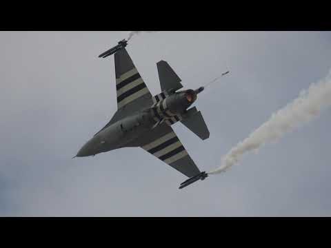 Athens Flying Week 2019 Belgian Air Force F-16 Demo Team