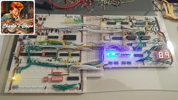 My 8-bit TTL Computer #10 - Fibonacci