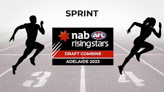 2023 AFL/AFLW DRAFT COMBINE - SPRINT
