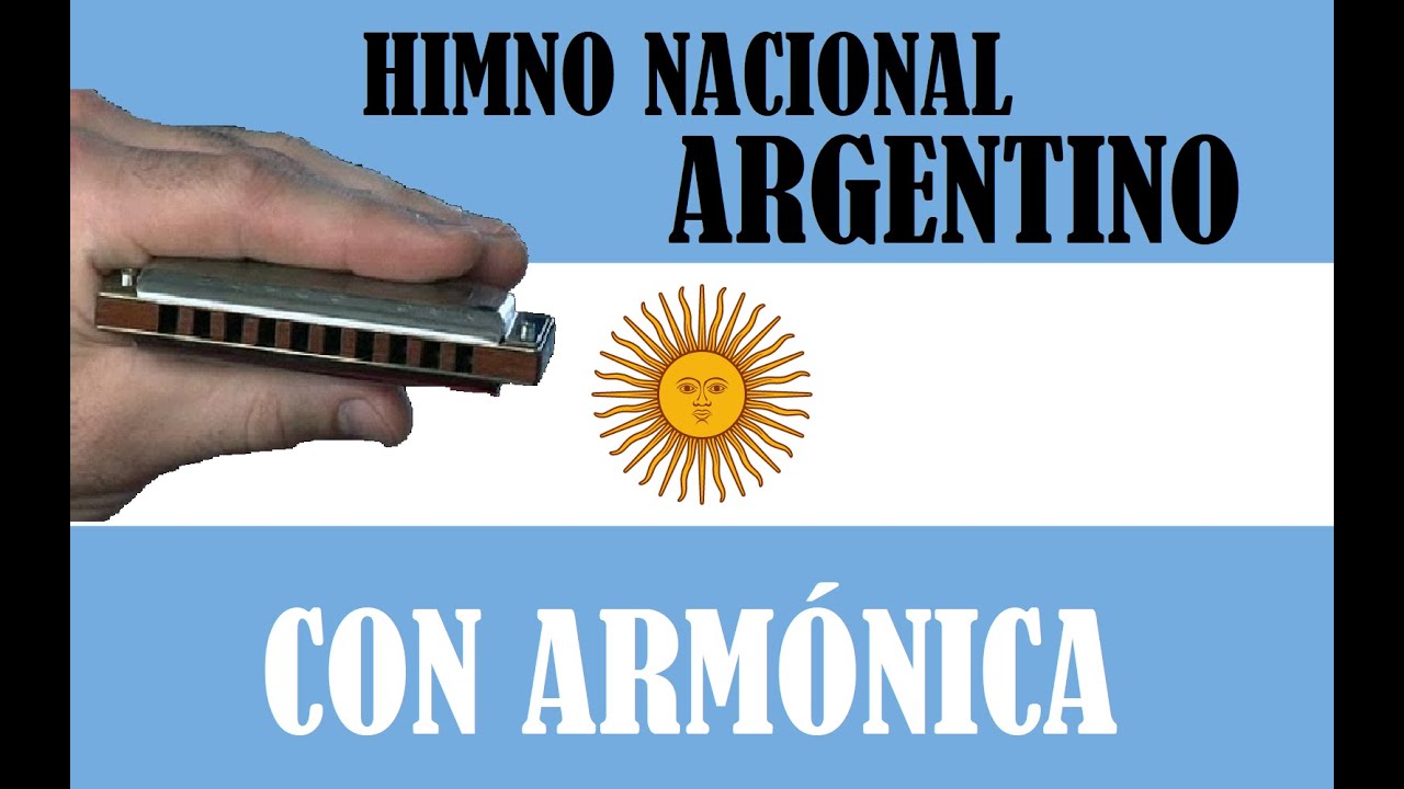 🇦🇷 Himno Nacional Argentino Cómo Tocar En ArmÓnica Fácil Para
