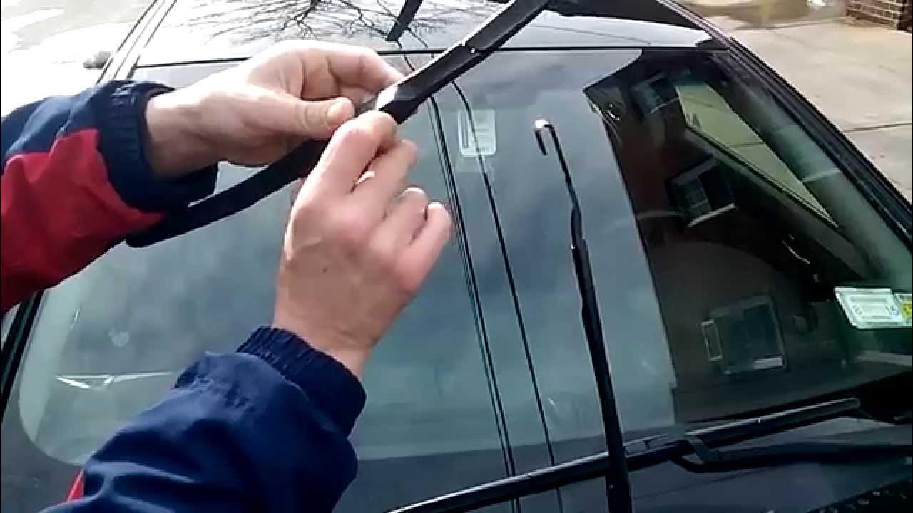 HOW TO replace HYUNDAI Sonata / Genesis wiper blades YouTube