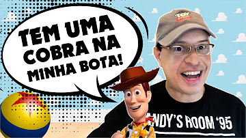 Qual a fala do Woody?