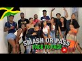 SMASH OR PASS BUT FACE TO FACE IN JAMAICA| Youtubers edition