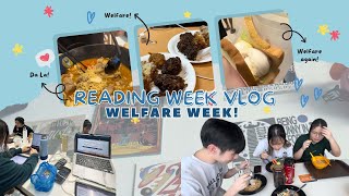 nus year 2 sem 2 business student: reading week studying vlog 😙