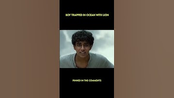 Boy Trapped In Ocean With Lion #shorts #trending #movierecap #feature #film