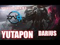 【韓国サーバー/チャレ400LP越え】DFM YUTAPON ダリウス(Darius) VS ヤスオ(Yasuo) BOT - Patch10.2 KR Ranked【LOL】