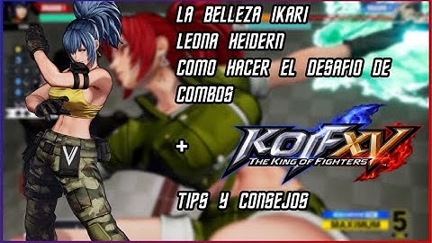 Como hacer los Desafios de combo de LEONA la WAIFU del equipo IKARI