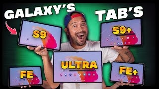 TESTEI TODOS os GALAXY TAB S9! Saiba qual é o MELHOR GALAXY TAB S9 para VOCÊ 🤩