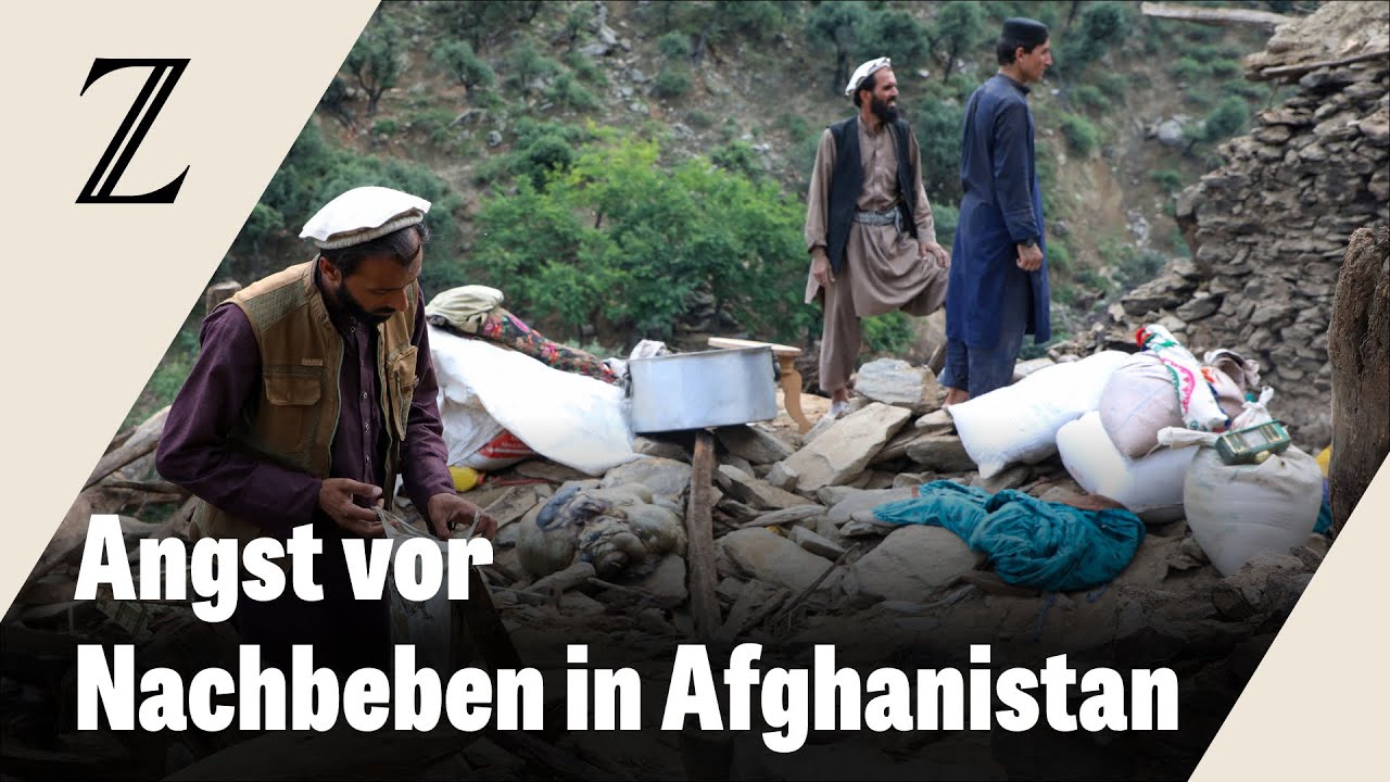 Erneute Erdstöße erschüttern Erdbebengebiet in Afghanistan