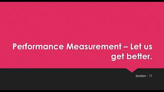 COA  CPU Performance Analysis - 2 - Session 16
