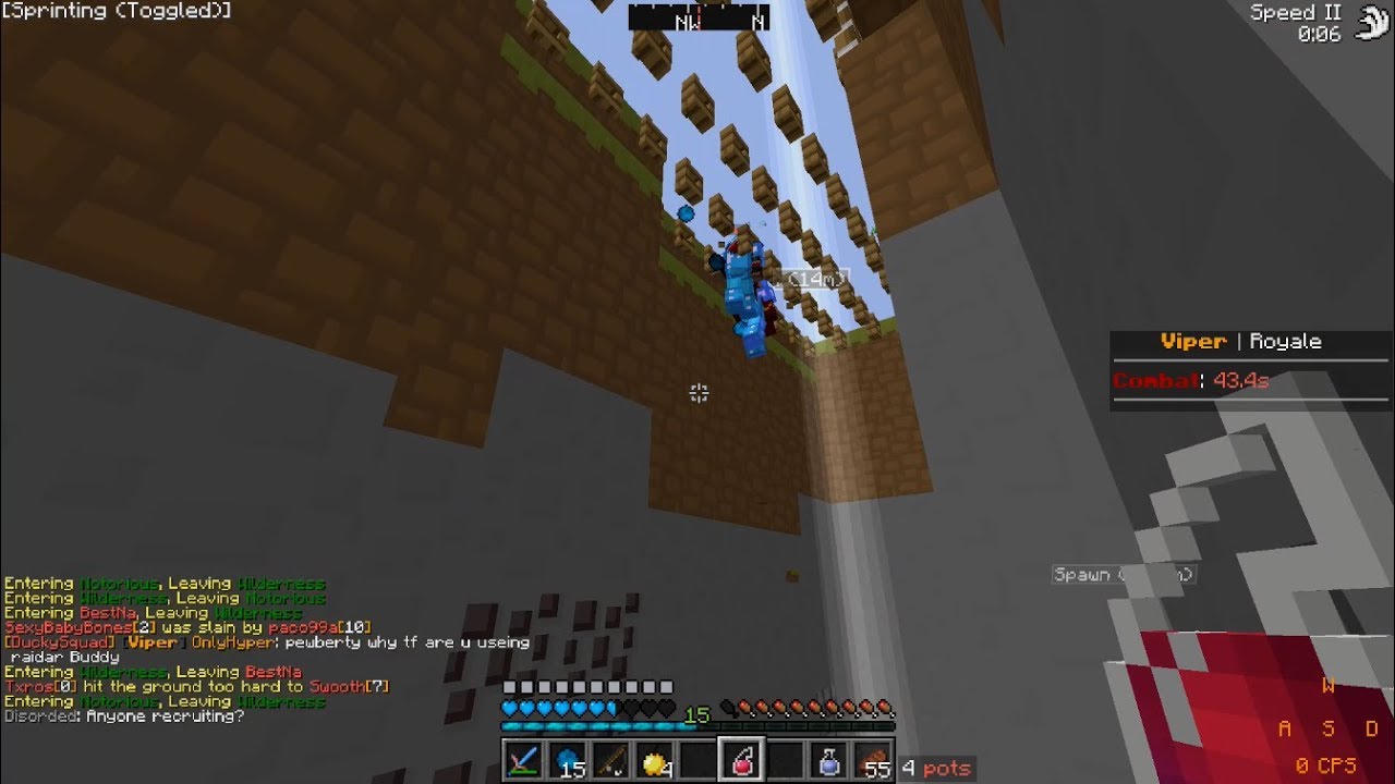 [ViperMC] OP 1-WAY FENCEGATE TRAP + MAKING FAC RAIDABLE ON 1DTR - Royale