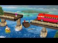     broken bridge bus rescue story  3d animated hindi moral stories  maa maa tv hindi