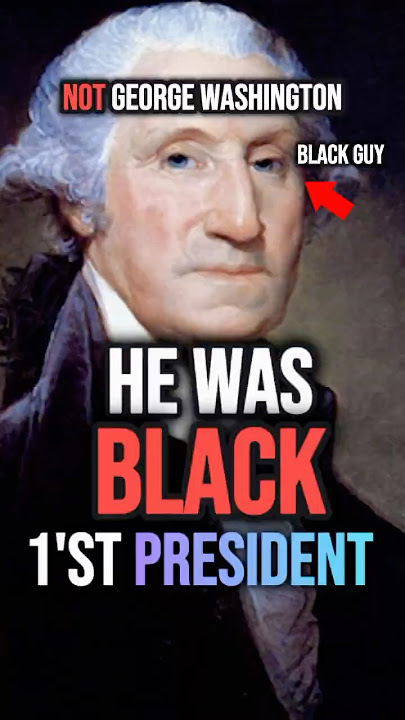 Was the First U.S. President Actually a Black Man? 👀 #blackhistory