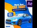 "How to Animate a Car Wash & Detailing Service Banner in After Effects – Social Media Ad Tutorial"