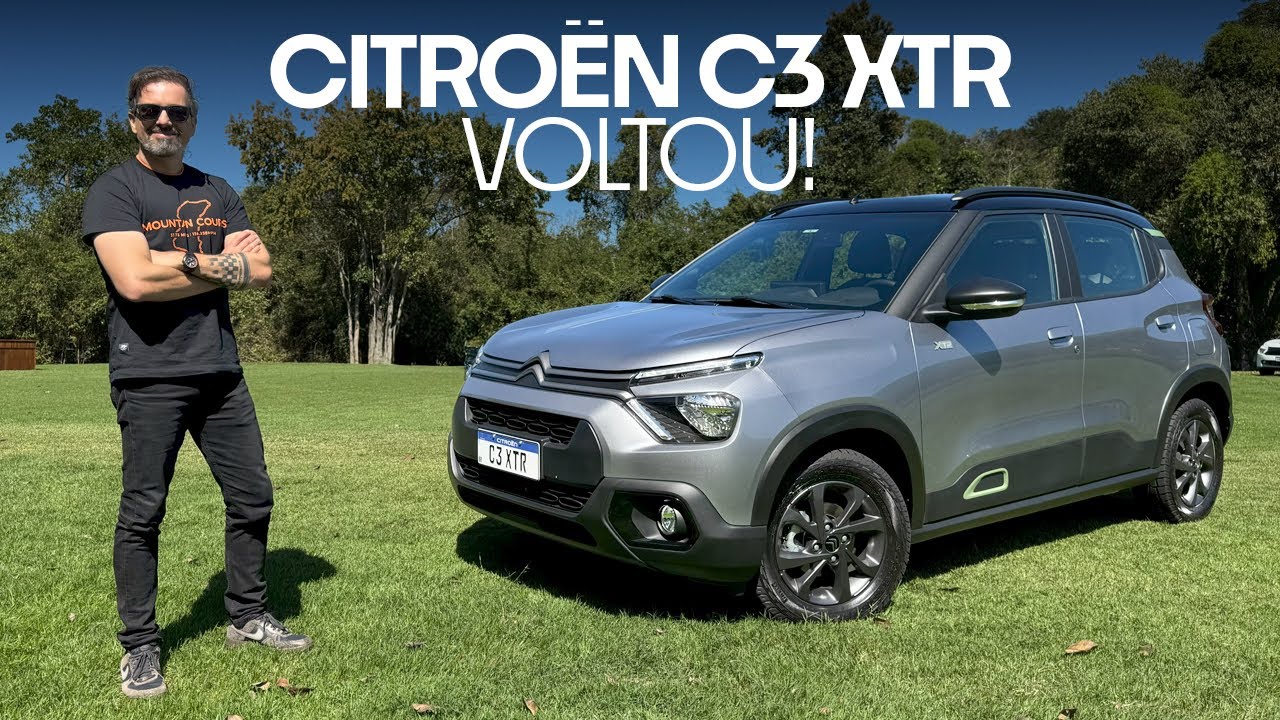 Novo Citroën C3 XTR tenta REVIVER moda dos hatches AVENTUREIROS