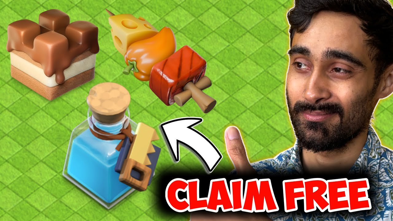 Claim Free Magic Items. Clash of Clans.