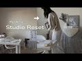 My jewelry studio is a mess... | Studio reset vlog