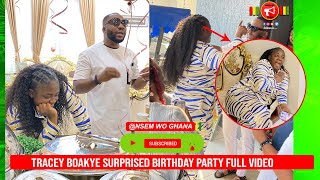 TRACEY BOAKYE SURPRISED BIRTHDAY PARTY FULL VIDEO