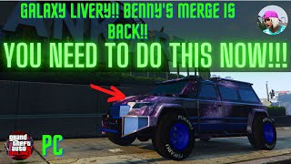 *PATCHED* How To Get Galaxy Livery and F1 Wheels  On Nightshark, Benny's Merge Glitch! PC Patch 1.60 screenshot 3
