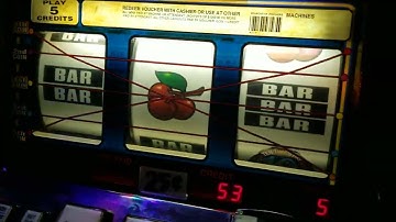 A nifty Bally 6000 slot machine.