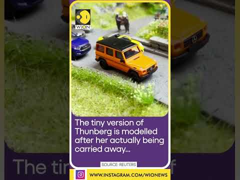 Miniature Greta Thunberg