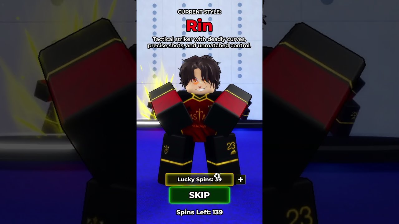 WASTED 48 LUCKY SPINS Blue Lock Rivals Roblox Bluelockrivals