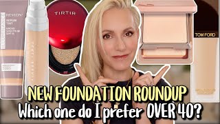 NEW Foundation Roundup | 10 Hour Wear Test | Natural Lighting | Over 40 screenshot 5