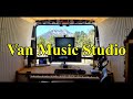 Incredible DIY Music Studio Van Conversion for traveling Composer - tour & interview